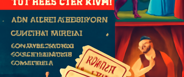 Промокод на DALL·E, изображение фантастического пейзажа с летающими островами, яркие цвета заката и парящих птиц.