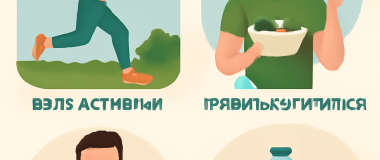 Портрет улыбающейся девушки с длинными рыжими волосами в летнем платье на фоне цветущего поля под голубым небом.